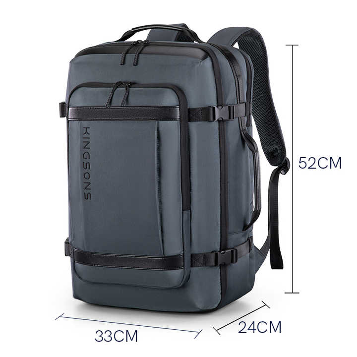 Kingsons Large Capacity Anti-Theft Waterproof Travel Backpack
