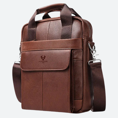 Humerpaul Men PU Leather Crossbody Bag