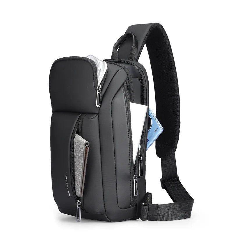 Mark Ryden Waterproof Crossbody Bag with USB Charging