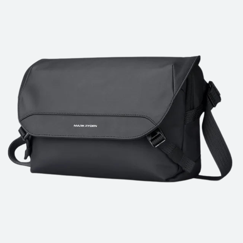 Mark Ryden Water-Resistant Crossbody Messenger Bag Black