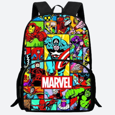 Marvel Kids School Bag with Front Pocket