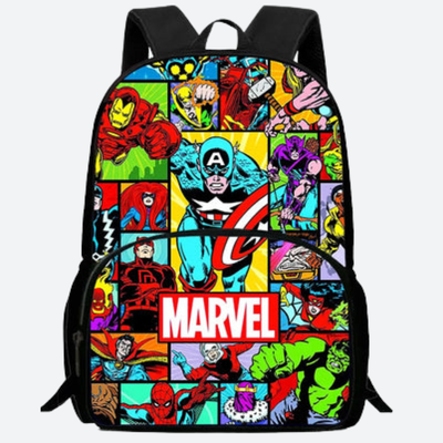 Marvel Kids School Bag with Front Pocket
