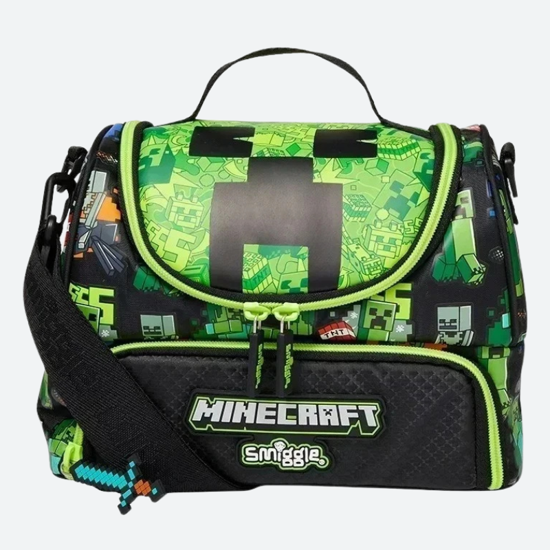 Minecraft Insulated Kids Lunch Bag
