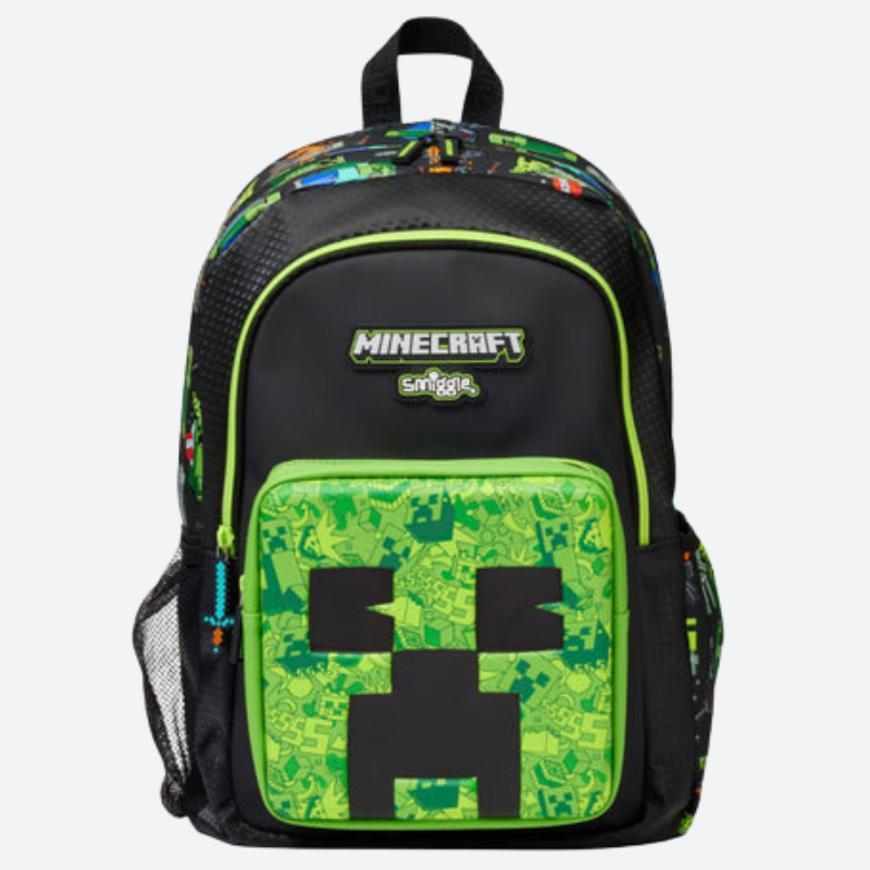 Minecraft Kids School Bag