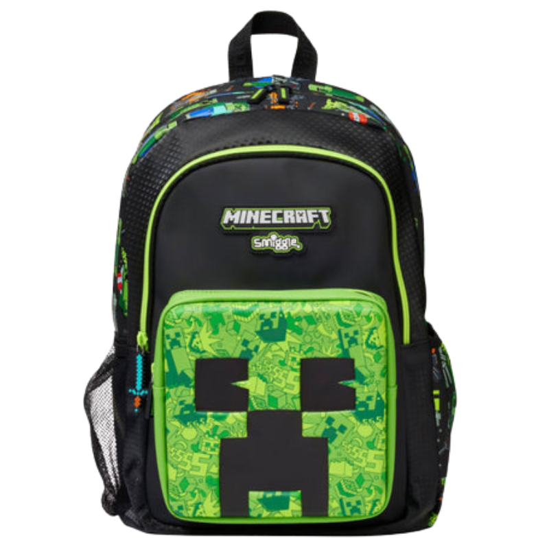 Minecraft Kids School Bag