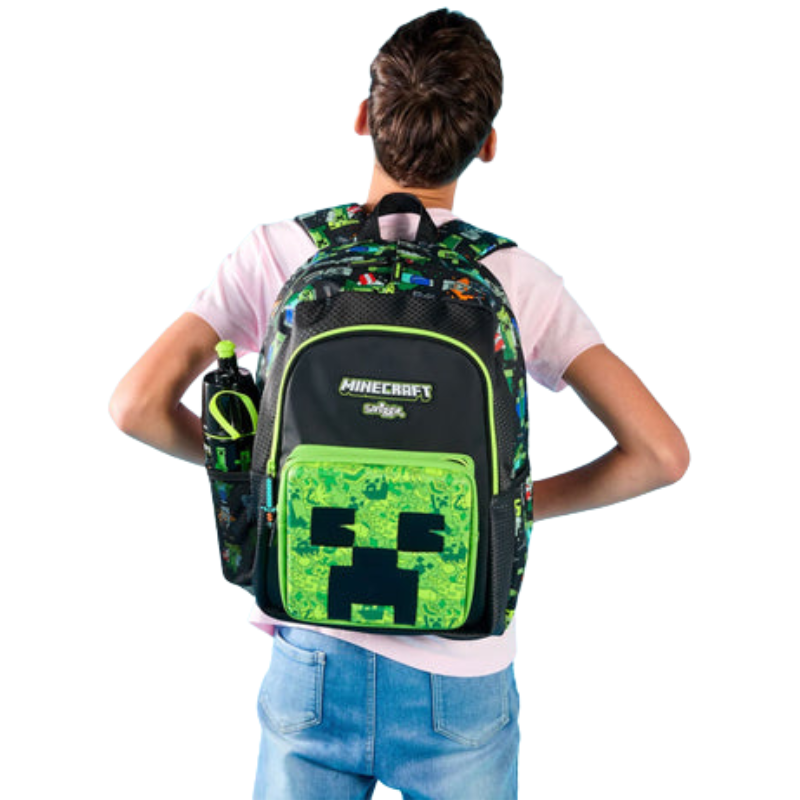 Minecraft Kids School Bag
