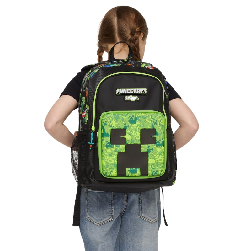 Minecraft Kids School Bag