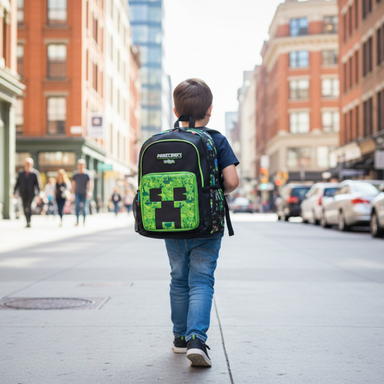 Minecraft Kids School Bag