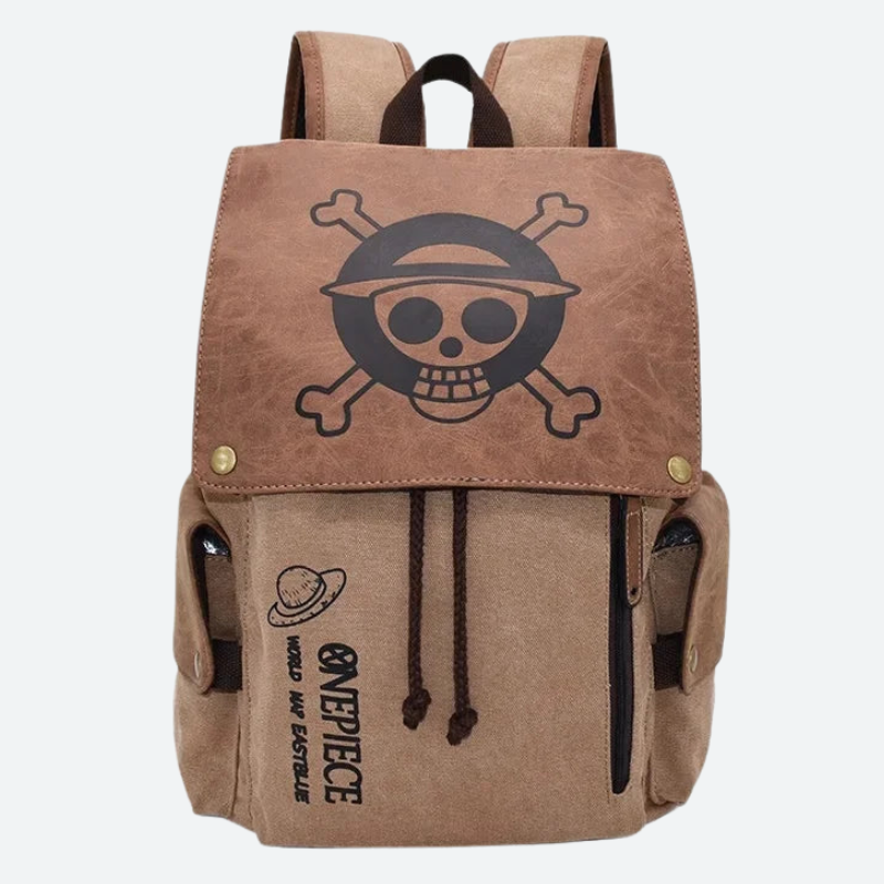One Piece Canvas School Bag