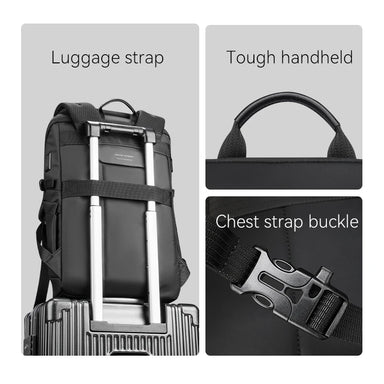 Mark Ryden Waterproof Laptop Backpack – Sleek & Secure