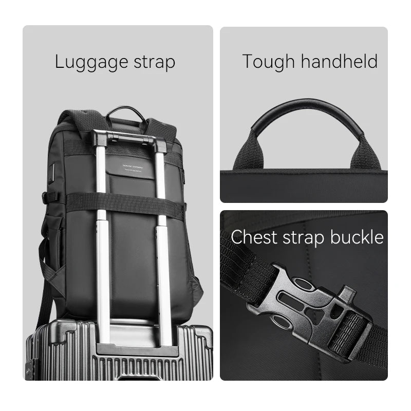 Mark Ryden Waterproof Laptop Backpack – Sleek & Secure