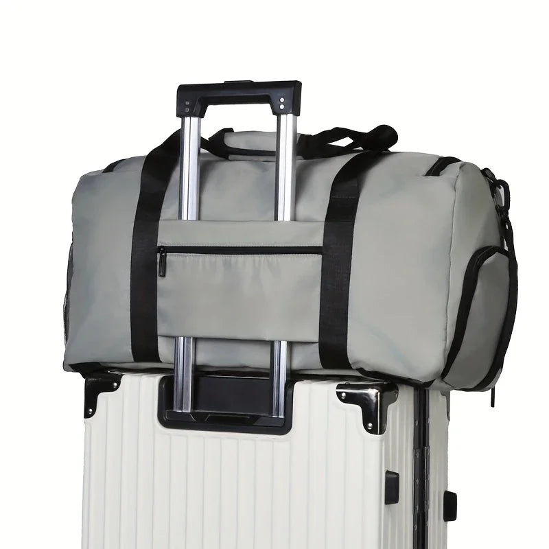 45L Travel Gym Duffel Bag with Shoe Compartment Bolsnik