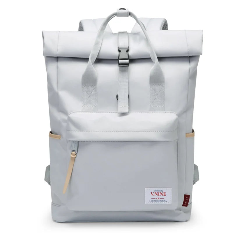 V.NINE Expandable Waterproof Laptop Backpack