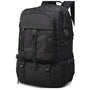 Waterproof Travel Laptop Backpack with USB Charging Black Bolsnik