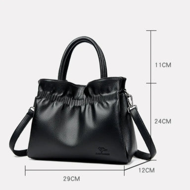 Vanderwah Elegant Soft PU Leather Crossbody Tote Bag for Women