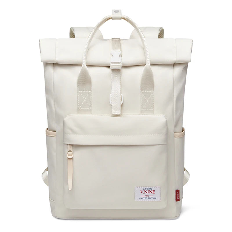 V.NINE Expandable Waterproof Laptop Backpack