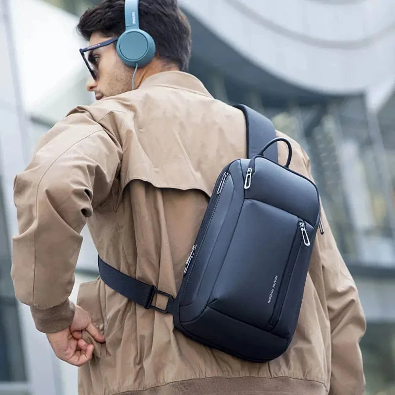 Mark Ryden Waterproof Crossbody Bag with USB Charging