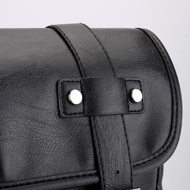 Vintage PU Leather Water-Resistant Laptop Travel Backpack Bolsnik