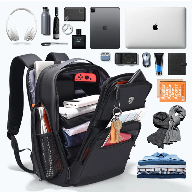 Bolsnik Ultimate 36L Travel Backpack – Waterproof & USB Charging