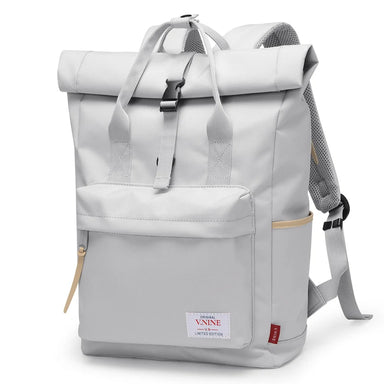 V.NINE Expandable Waterproof Laptop Backpack