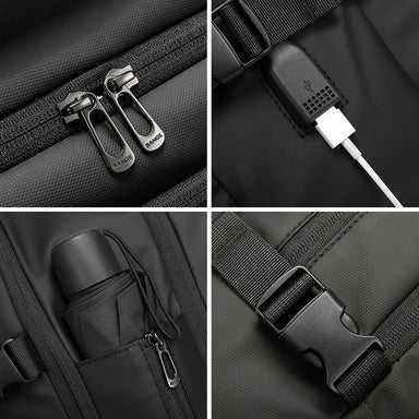 BANGE Laptop Backpack – Waterproof & USB Charging