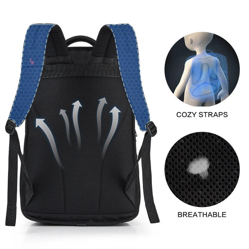 OIWAS 29L Waterproof Business Laptop Travel Backpack