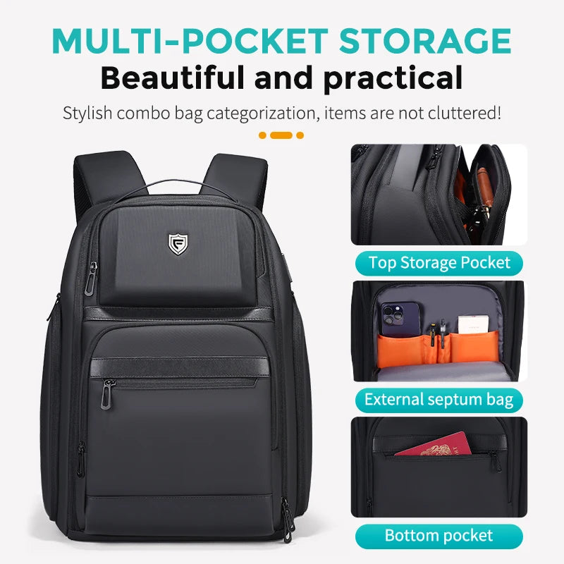 Bolsnik Ultimate 36L Travel Backpack – Waterproof & USB Charging