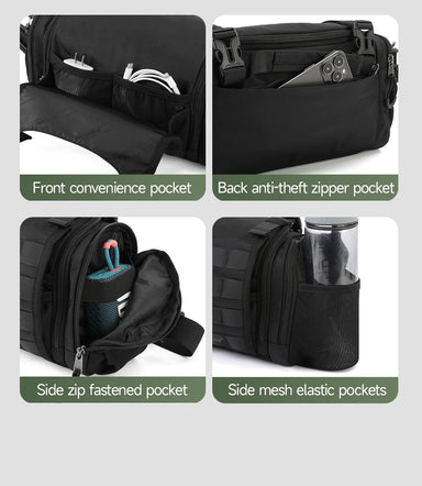 Tigernu Tactical Crossbody Bag – Waterproof & Versatile for Outdoor Adventures