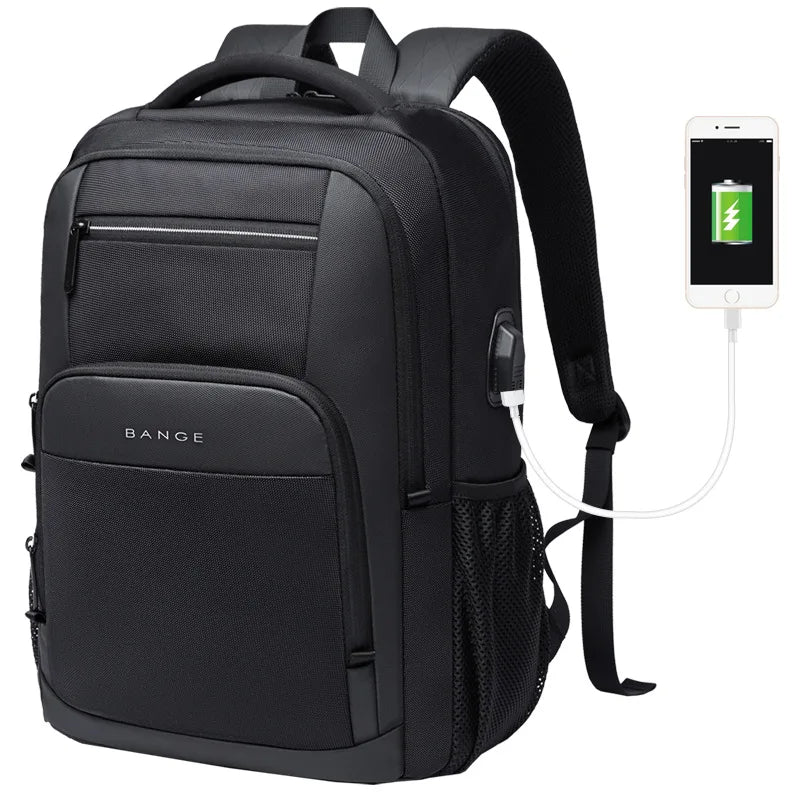Bange Waterproof Backpack with USB Charging Port