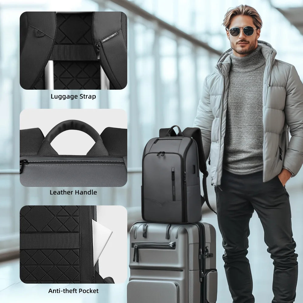 Heroic Knight Waterproof Business Laptop Backpack