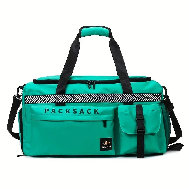 45L Travel Gym Duffel Bag with Shoe Compartment Bolsnik