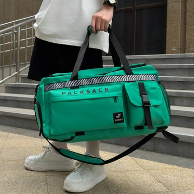 45L Travel Gym Duffel Bag with Shoe Compartment Bolsnik