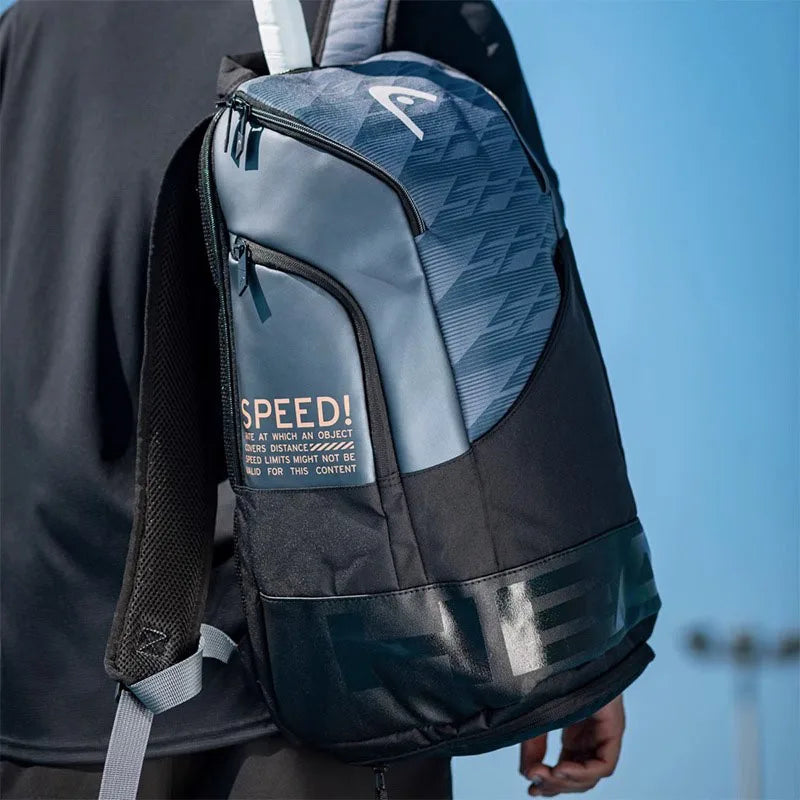 Djokovic Series Tennis Backpack with Racket Compartment