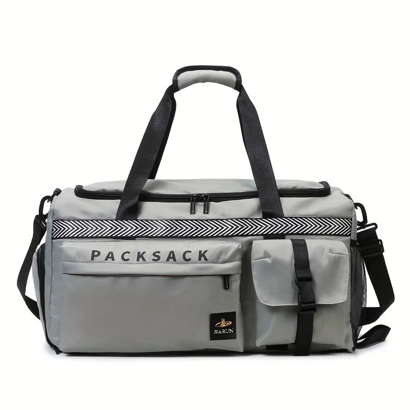 45L Travel Gym Duffel Bag with Shoe Compartment Bolsnik