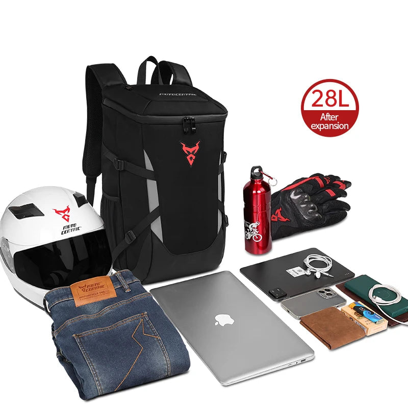 Waterproof Motorcycle Backpack 28L Moto Centric