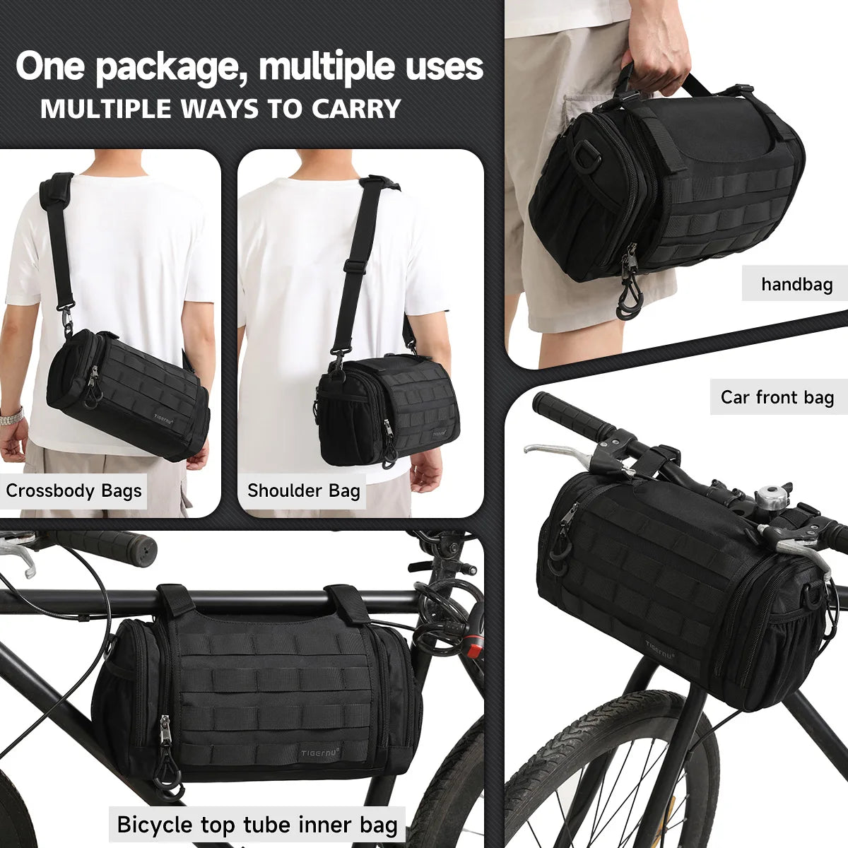 Tigernu Tactical Crossbody Bag – Waterproof & Versatile for Outdoor Adventures