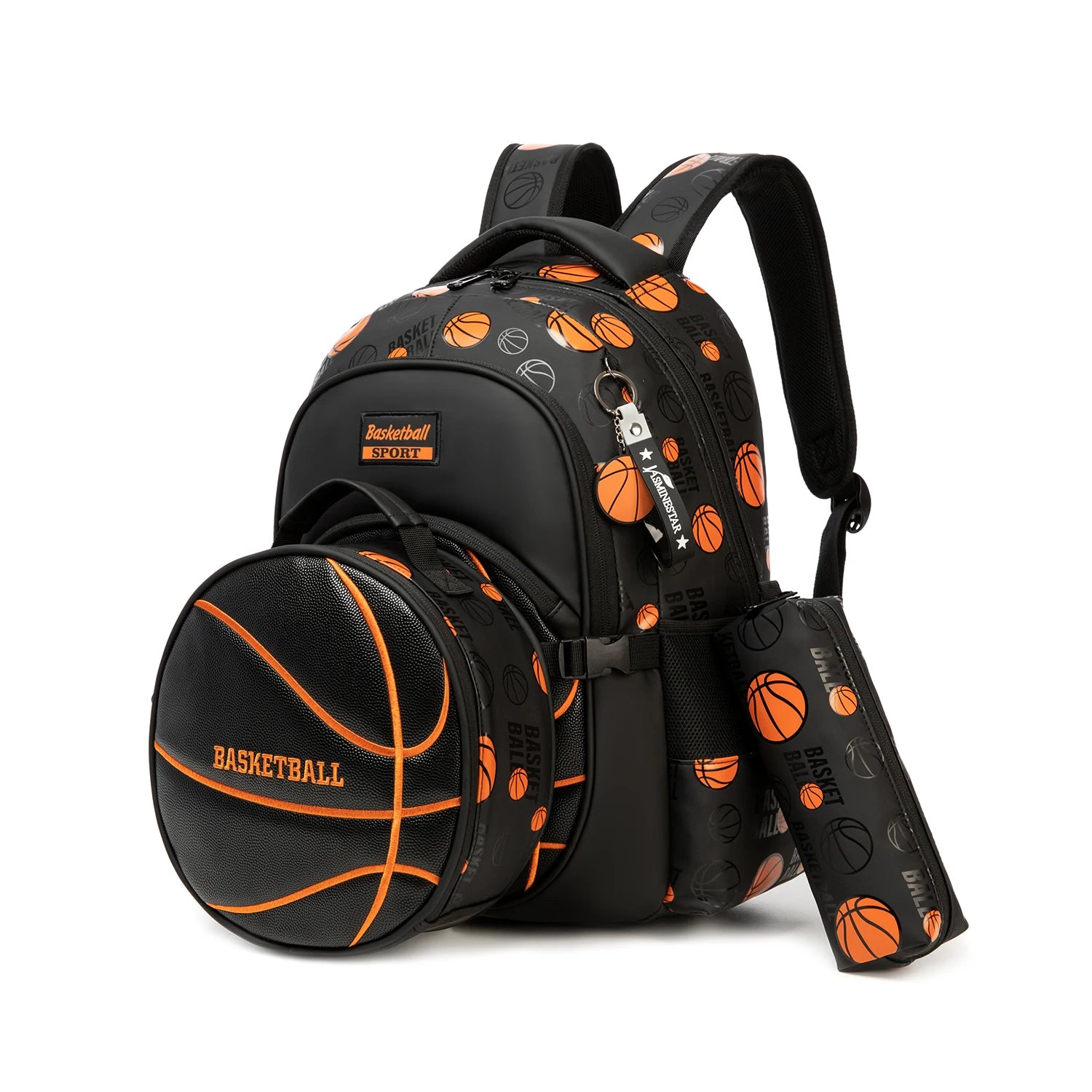 Kids 3PCS Sports School Bag Set with Lunch Bag & Pencil Case Bolsnik