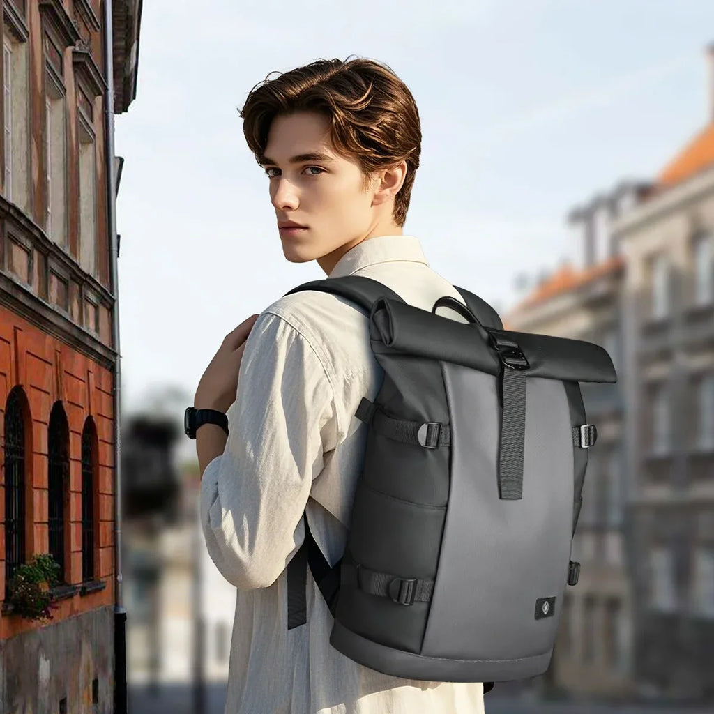 HK Expandable Waterproof Laptop Backpack