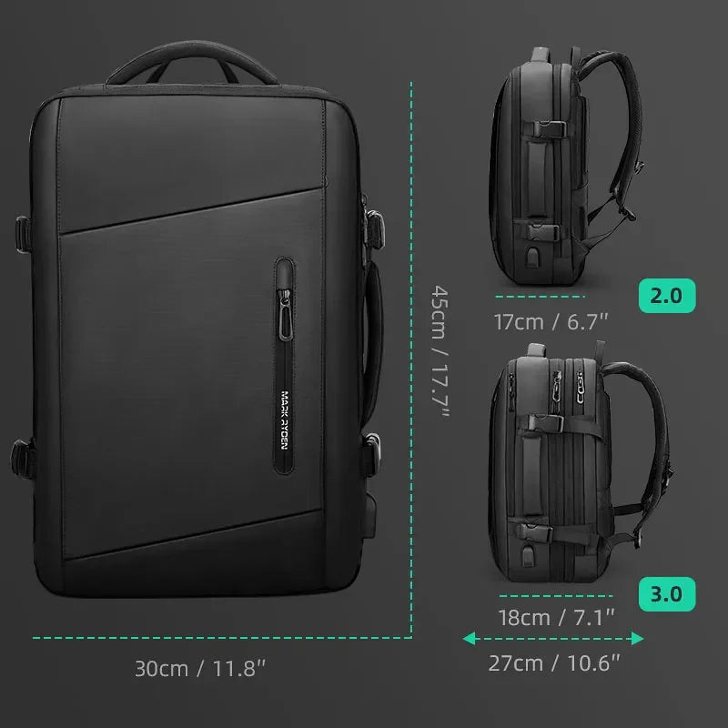 Mark Ryden Travel Backpack – Expandable & Water-Resistant