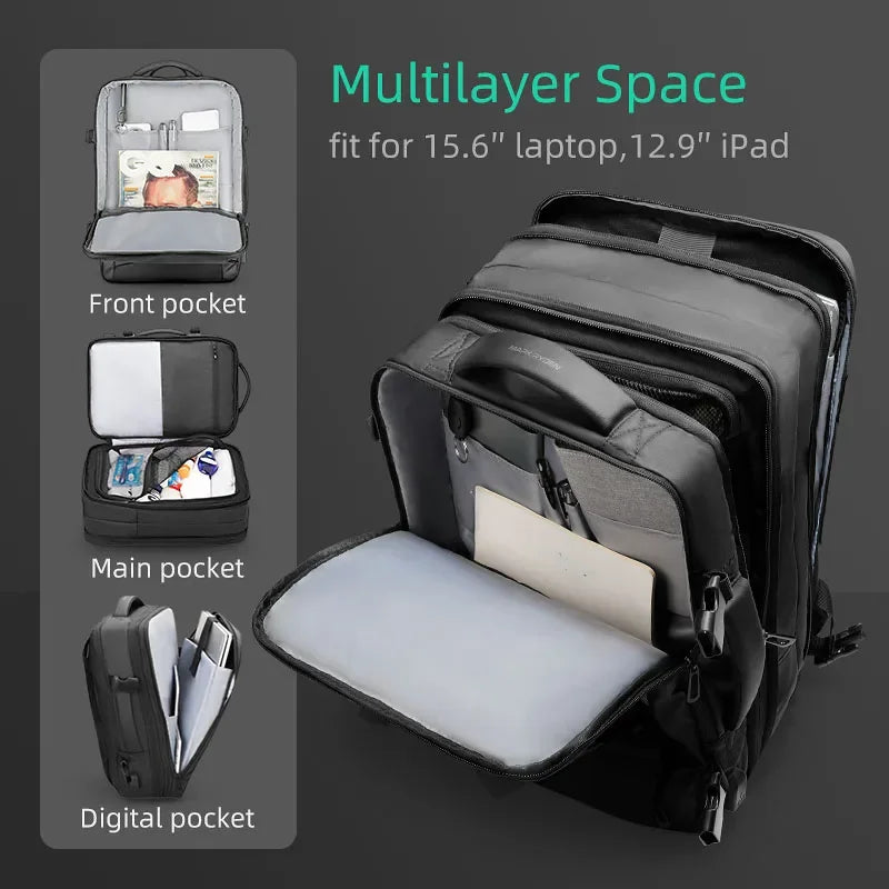 Mark Ryden Travel Backpack – Expandable & Water-Resistant