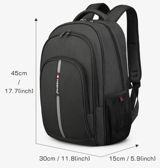 Tigernu Anti-Theft Laptop Backpack - Waterproof & USB Charging