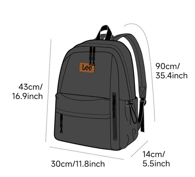 LEE Waterproof Oxford Laptop Backpack