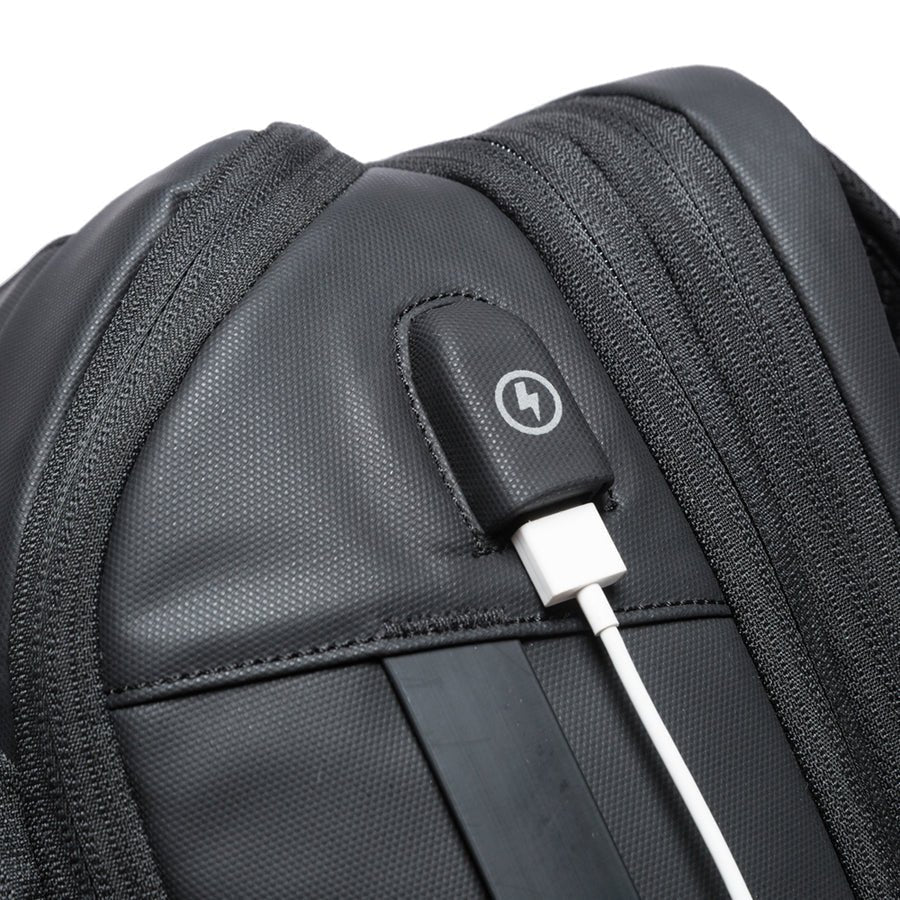 Bange Expandable Anti-Theft Waterproof Laptop Backpack - Black