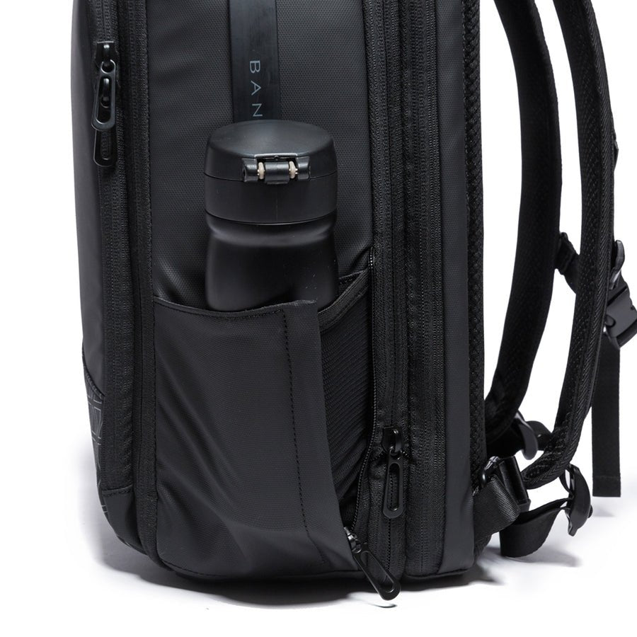 Bange Expandable Anti-Theft Waterproof Laptop Backpack - Black