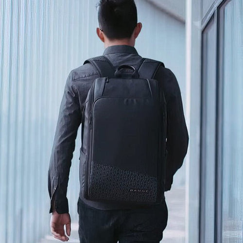 Bange Expandable Anti-Theft Waterproof Laptop Backpack - Black