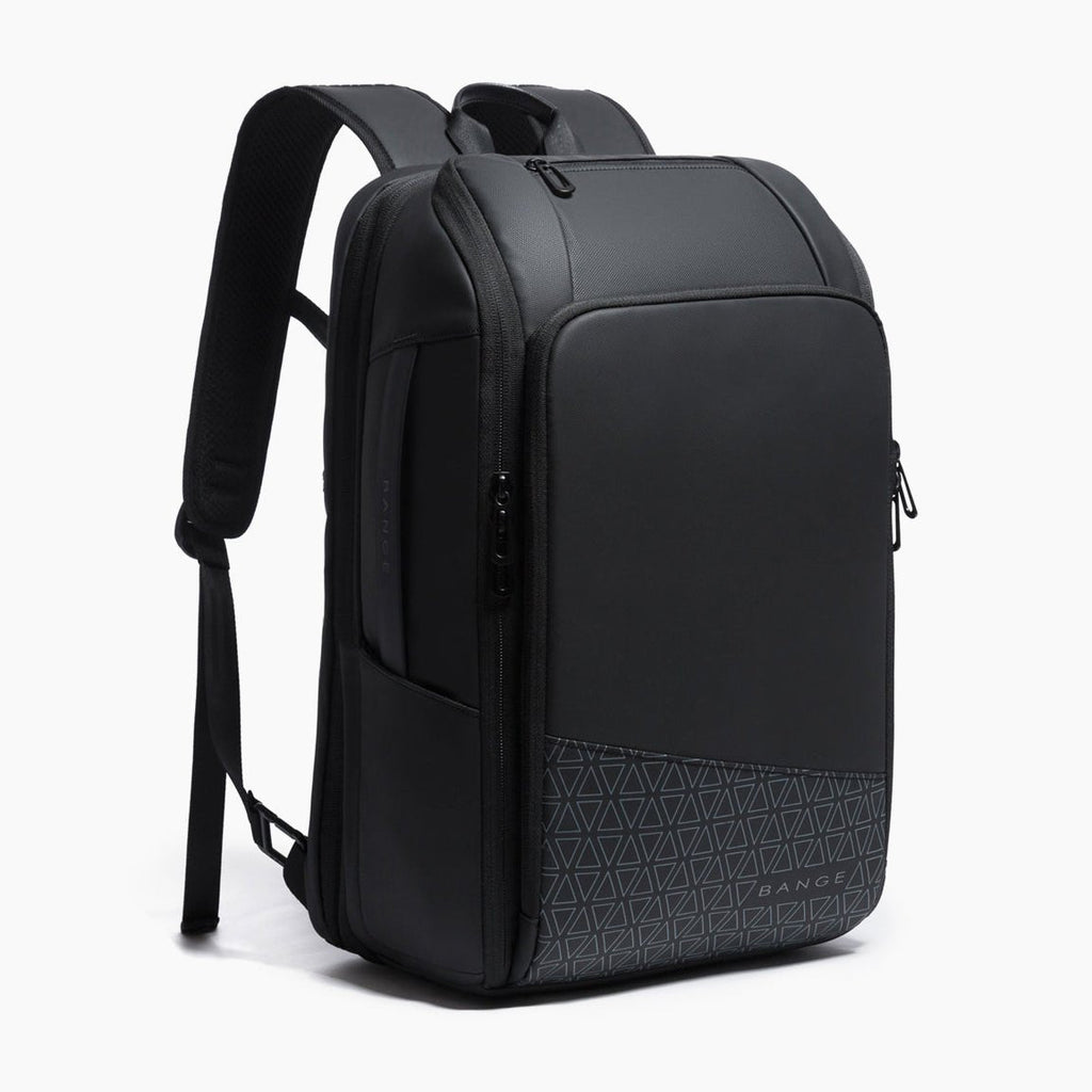 Bange Expandable Anti-Theft Waterproof Laptop Backpack - Black