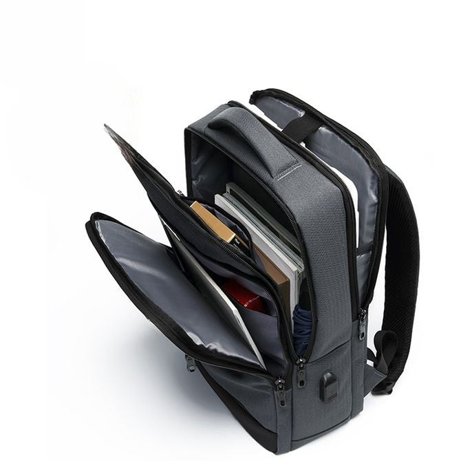 GOLF Large Capacity Work Laptop Backpack Black