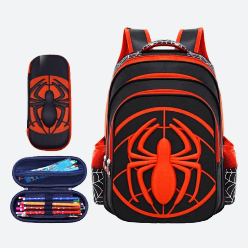 Spider-Man Kids 2PCS School Bag Set with Pencil Case