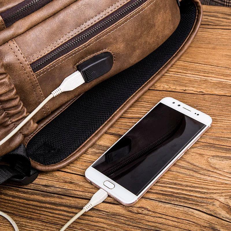 Waterproof Laptop Backpack with USB Charging Port Bolsnik